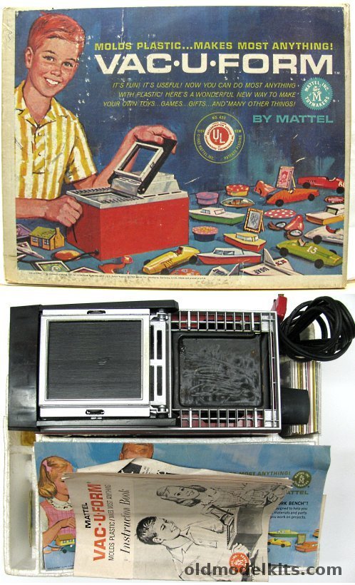 Mattel Mattel Vac-U-Form Machine (Vacuform), 0422 plastic model kit